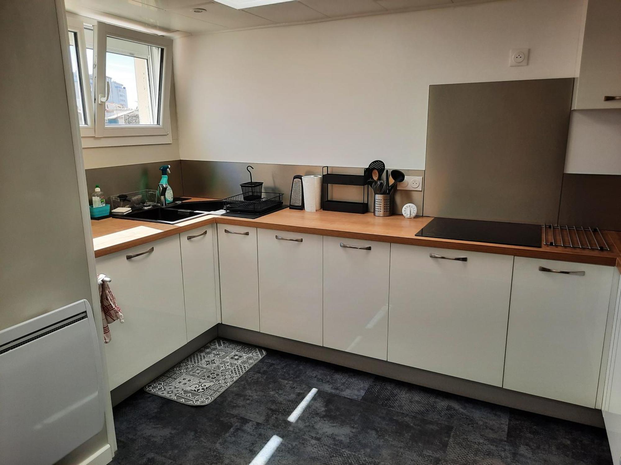Appartement T3 Quartier Arago 莱萨布勒-多洛讷 外观 照片
